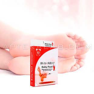Педикюрные носочки Baby Foot в аптеке в Кобрине