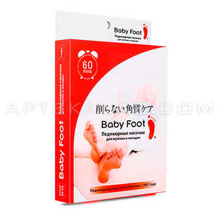Педикюрные носочки Baby Foot в Барань